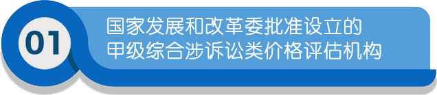 國家發展和改革委批準設立的甲級綜合涉訴訟類價格評估機構